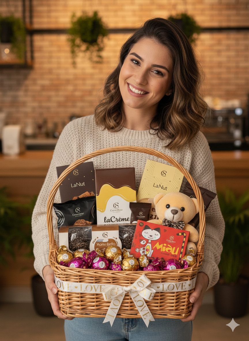 Promoção Cesta de Chocolates CacauShow - Unopar Anhanguera